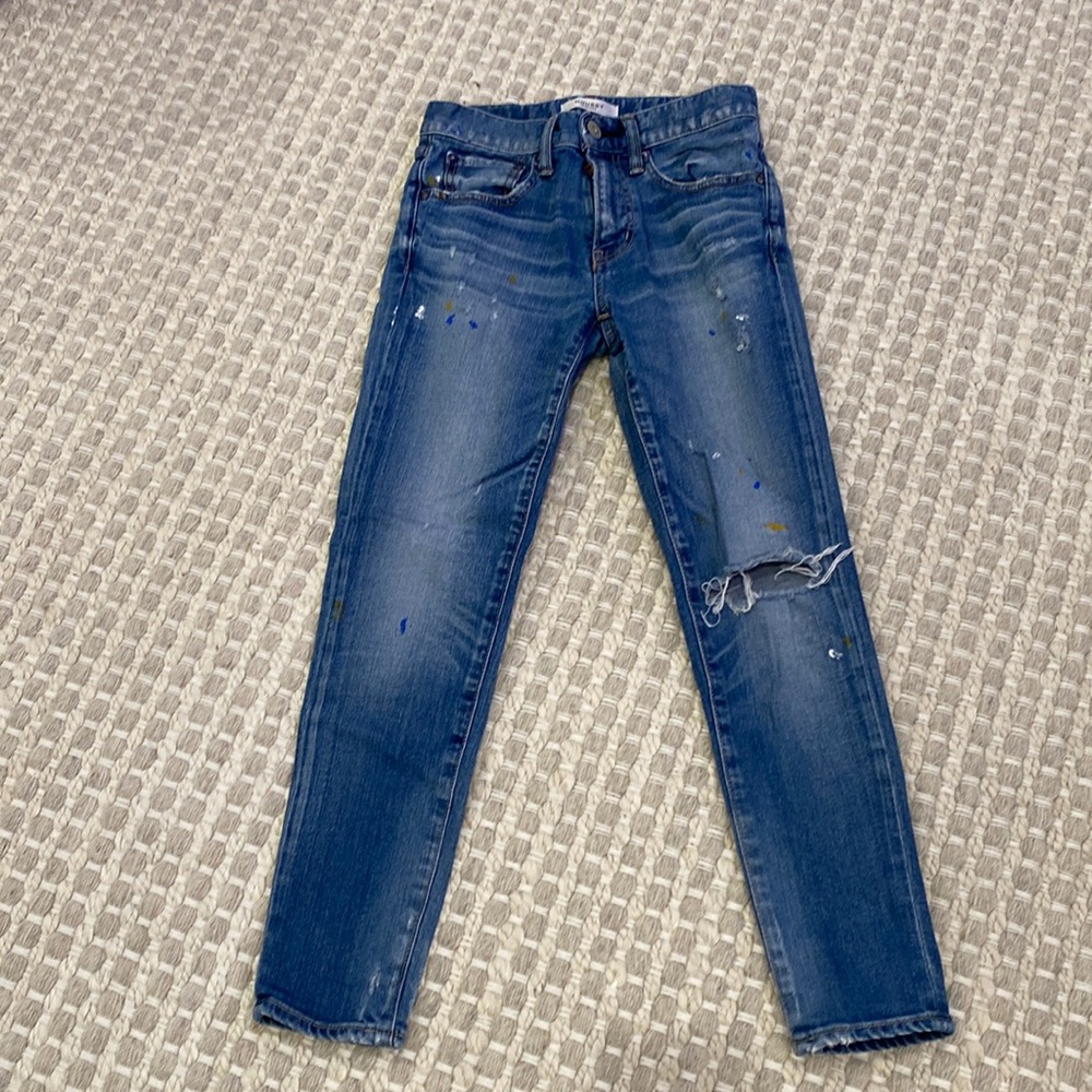 Moussy Vintage splatter paint jeans sz 24